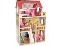 Kruzzel Wooden dollhouse villa