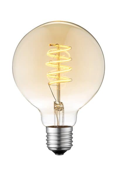 Aneta Lighting Ljuskälla Glob Ø95 E27 LED Brun 10 14