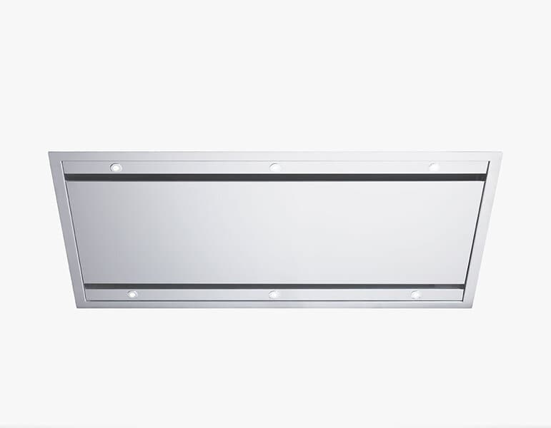 Fjäråskupan Takinfälld Köksfläkt Kompakt 100 cm Rostfri