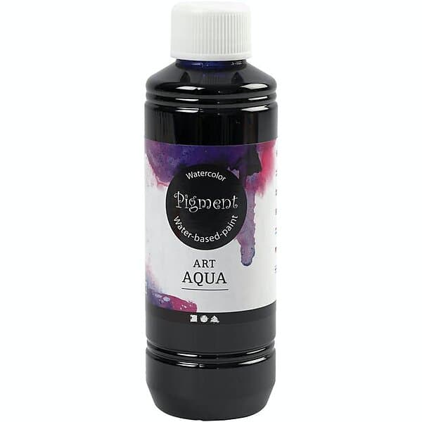 Creativ Company Akvarellfärg Flytande 250ml/1 Flaska akvarellfärg, marinblå, ml/ 1 flaska 34338