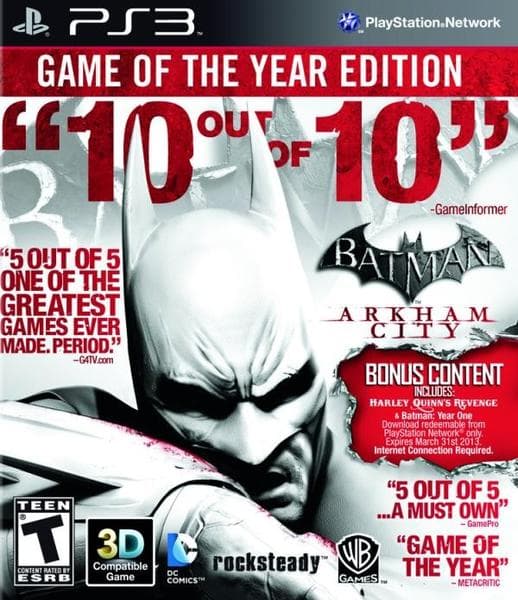 Batman: Arkham City - Game of the Year Edition (PS3)