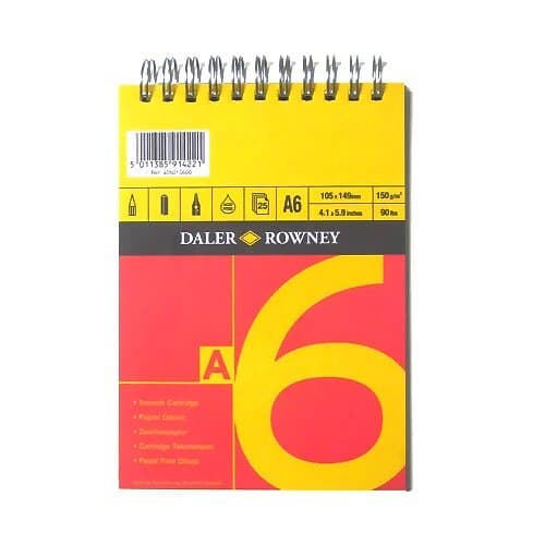 Daler-Rowney Ritblock Spiral 150g A6