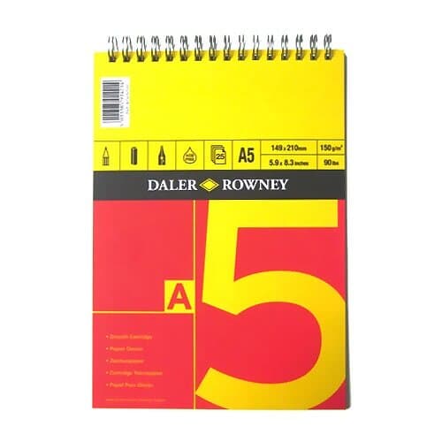 Daler-Rowney Ritblock Spiral 150g A5