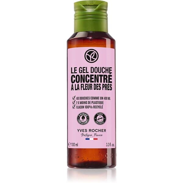 Yves Rocher Bain de Nature Koncentrerad duschgel – Ängsblomma & Ljung 100ml