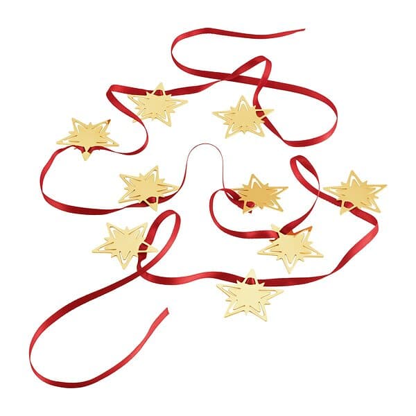 Georg Jensen Classic Christmas girlang 1,6 m Guld