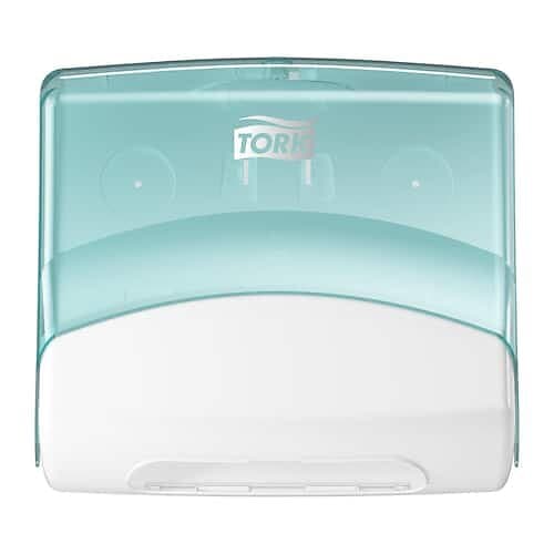 TORK Dispenser top-pack W4 hvit/turkis