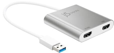 J5Create Bildskärmsadapt USB-A -> 2x Hdmi