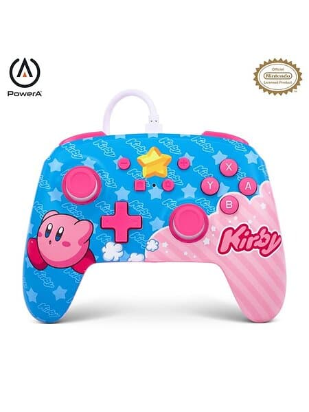 PowerA Enhanced Wired Controller - Kirby (Switch)