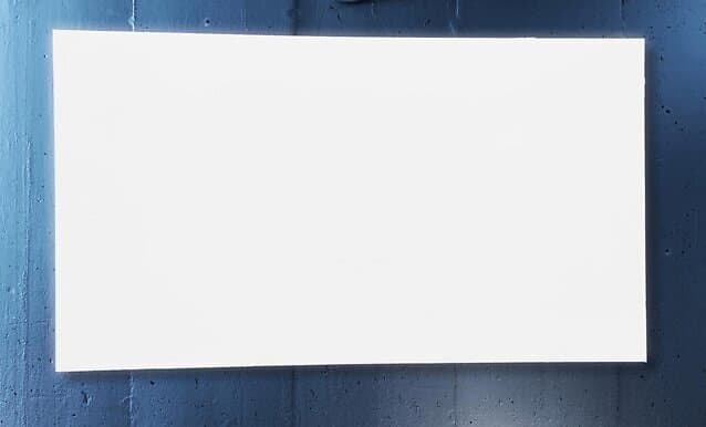 Kingpin Screens 16:9 Design Frameless Screen, 104" Ramspänd