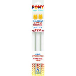 PONY Stickor till barn 18 cm 3,25mm