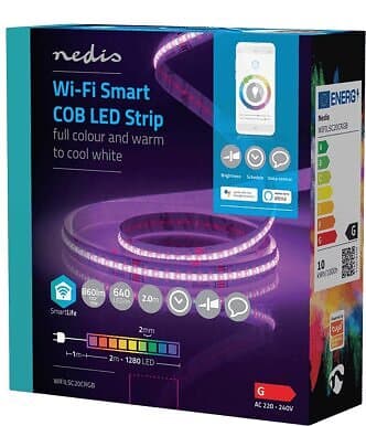 Nedis Smartlife RGB COB LED-list 2m 2M