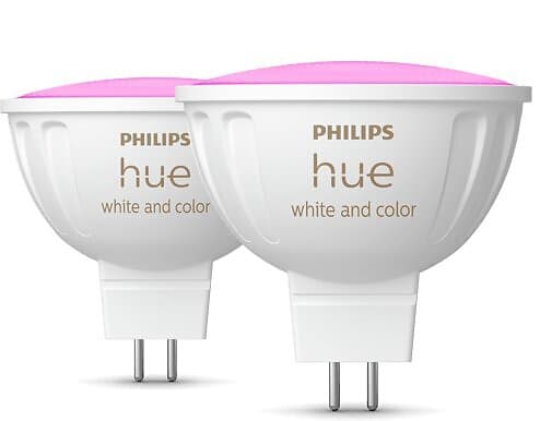 Philips Hue White Color 4,7W GU5.3 (MR16) 2-pack