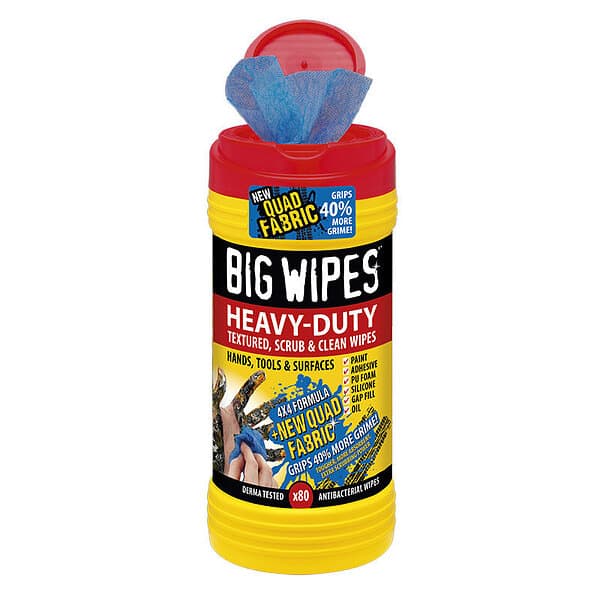 Big Wipes Heavy Duty Rengöringsdukar 80st Rött lock