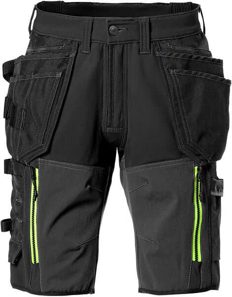 Fristads Hantverkarshorts stretch 2567 STP Svart