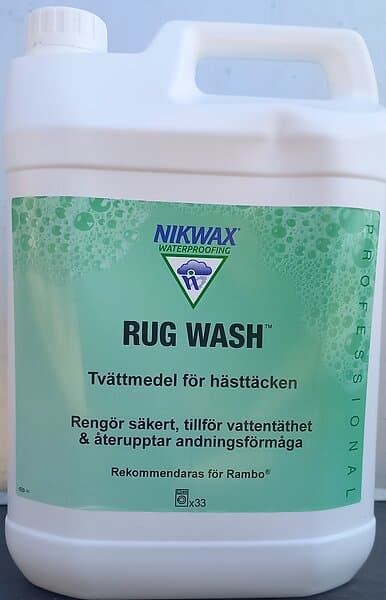Nikwax Rug Wash tvättmedel till hästtäcken 5l