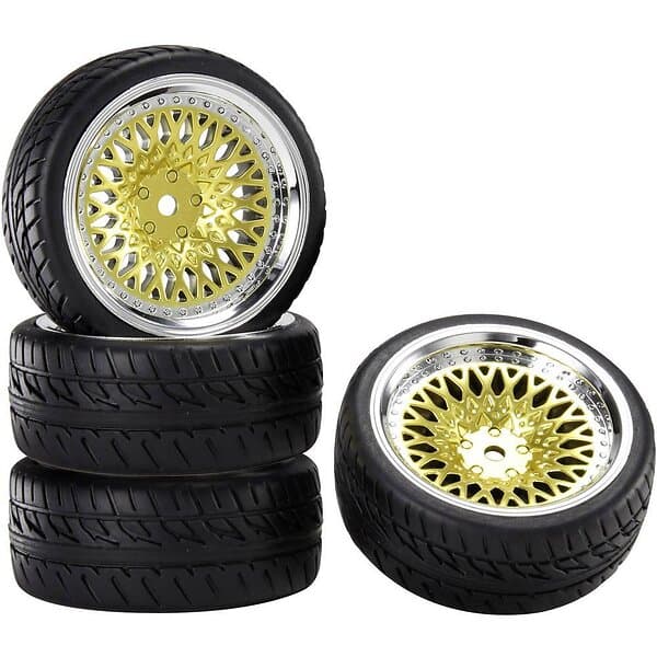 Reely 1:10 Gatumodell Kompletta hjul Racing CLS Guld 4