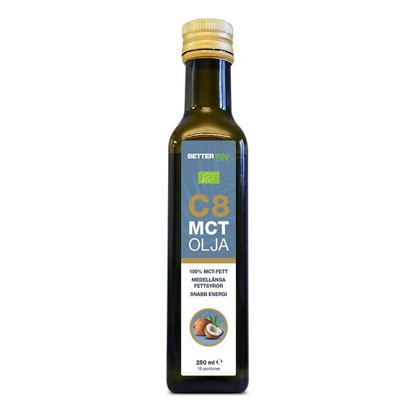 Better You C8 MCT-olja 250ml