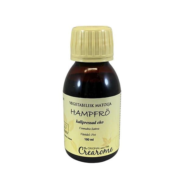 Crearome Hampfröolja eko 100ml