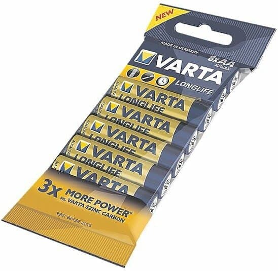 Varta Longlife AA 8-pack