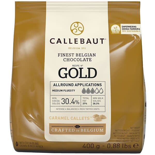 Choklad Guld 400g Callebaut