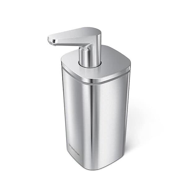 Simplehuman Tvålpump 295ml KT1183 Pulspump Borstat stål