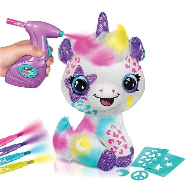 Unicorn Airbrush Plush (228)