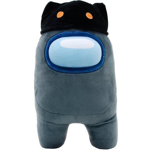 Among Us Plush w. Accessory Black Hat (30 cm) (3316006206)
