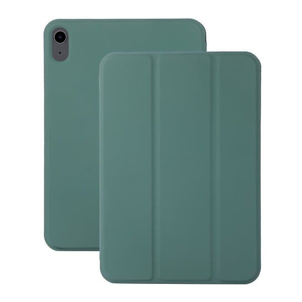 Inskal iPad Mini (2021) Magnetiskt Tri-Fold Fodral Mörkgrön