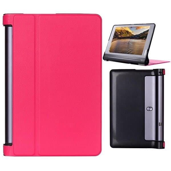 Inskal Lenovo Yoga Tab 3 Pro 10" Classic Leather Case Pink