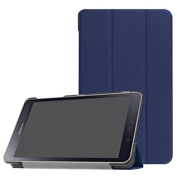 Inskal Samsung Galaxy Tab A 8,0 (2017) Vikbart Fodral med stativfunktion Dark Blue