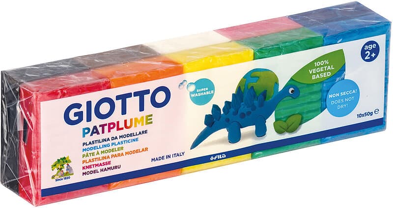 Giotto Patplume Lekleror 10-pack, Flerfärgad