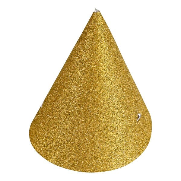 MINI Partyhattar Guld 4-pack