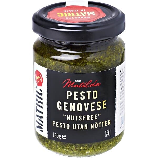 Utan Matric Pesto Nötter 130g