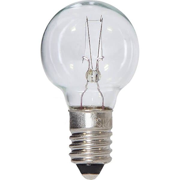 Star Trading E10 Reservlampa 55V 3W rund 3-p (Transparent)