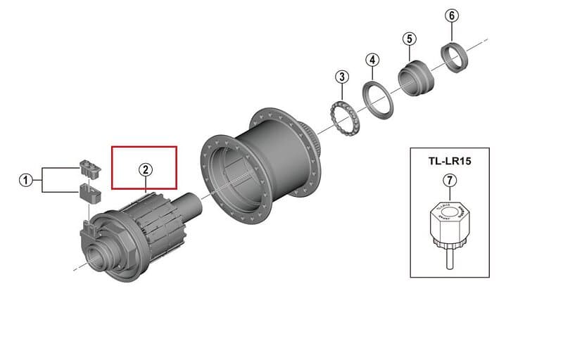 Shimano Navinsats Silver DH-UR708-3D