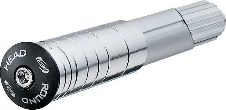 BBB Styrrörsförlängare 1 1/8" silver 2016