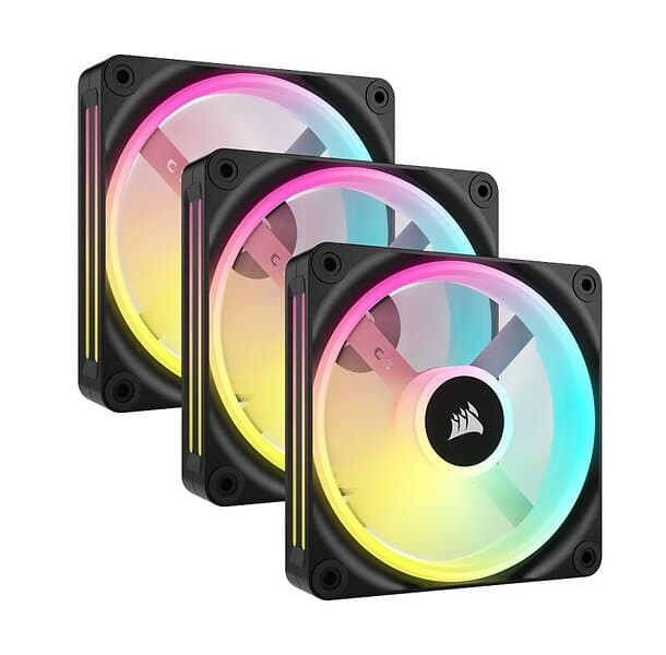 Corsair iCUE Link QX120 RGB PWM 120mm LED 3-pack