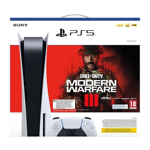 Sony PlayStation 5 (PS5) (inkl. Call of Duty Modern Warfare III) 825GB