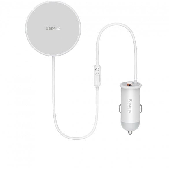 Baseus Magnetisk Billaddare 15W USB-A 25W För Ventilation MagSafe-Kompatibel CW01