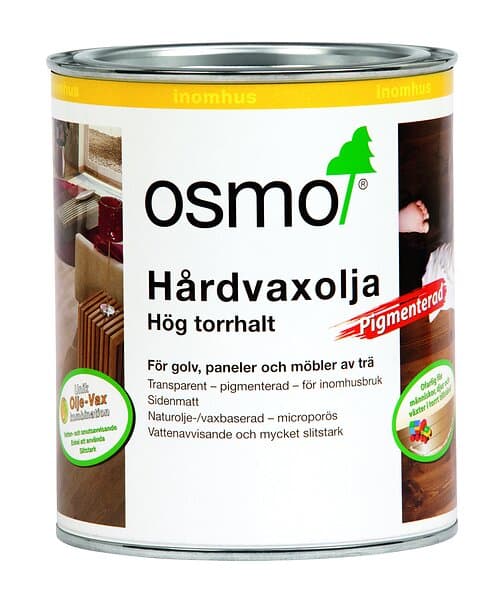Osmo 3073 Hårdvaxolja Pigmenterad Terra sidenmatt 0,75 liter