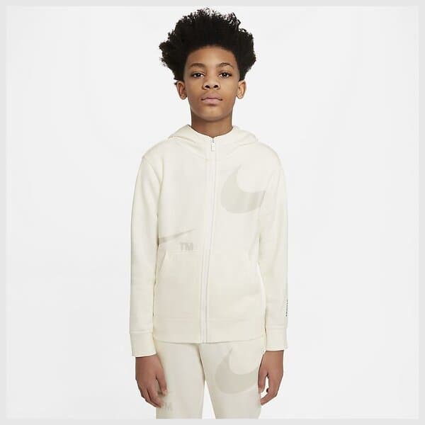 Nike Luvtröja NSW Fleece Full Zip (Jr)