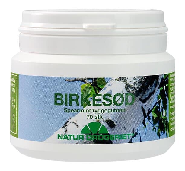 Natur Drogeriet - Tuggummi Spearmint 70 Stk