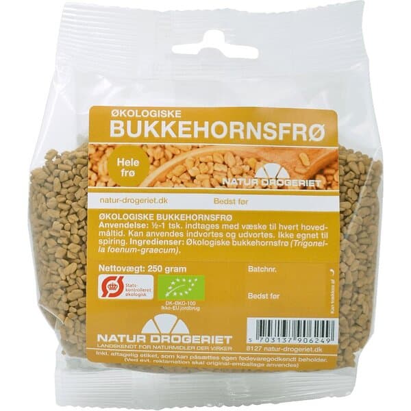 Natur Drogeriet Bockhornsfrö Hela Ekologisk 250g