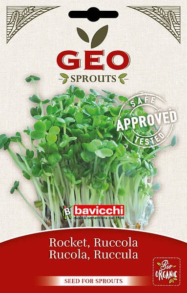 GEO Ruccola Frön För Groning Eko 30g
