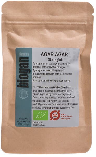 Biogan Agar Agar Pulver EKO 30g