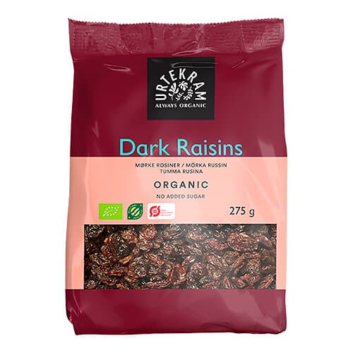 Urtekram Mörka Russin EKO 275g