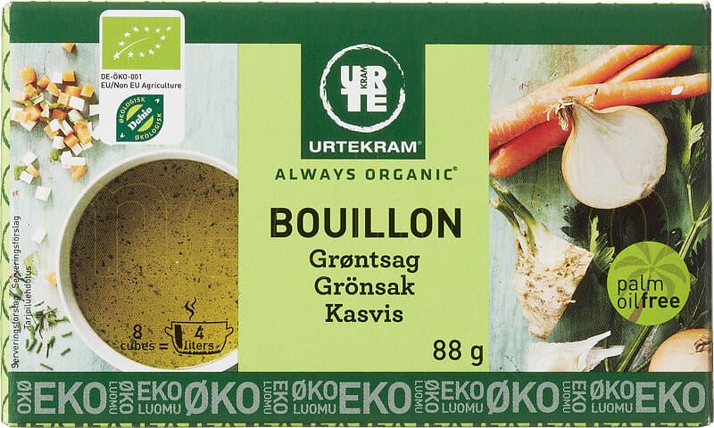 Urtekram Bouillon Grönsaks Eko 88g