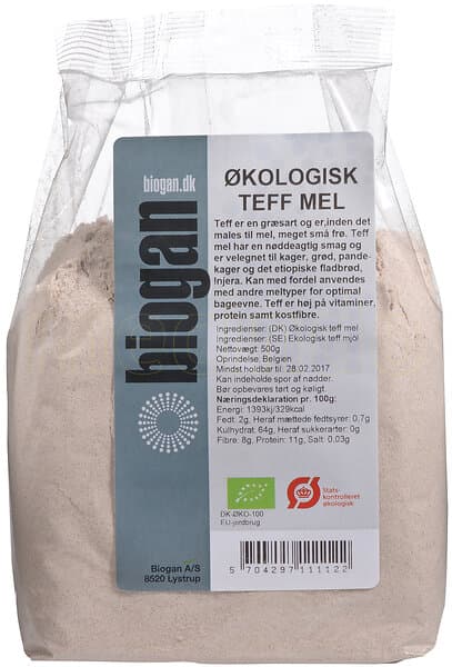 Biogan Teffmjöl EKO 500g