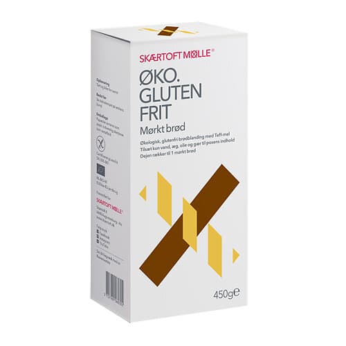 Skærtoft Mølle Brödmix Mörkt Bröd Glutenfri EKO 450g