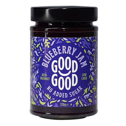 Good Good Söt Marmelad Stevia Blåbärsmarmelad 330g